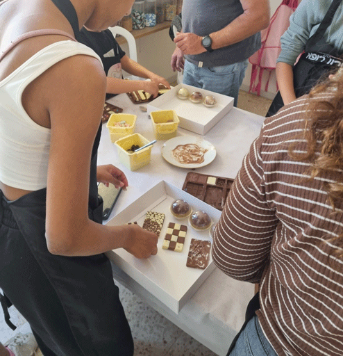 סדנאות שוקולד בכרמיאל לירון רופא