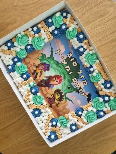 עוגת שוקולד ענקית ליום הולדת לירון רופא