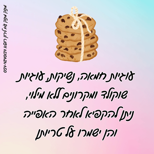 האם אפשר להקפיא עוגיות לירון רופא