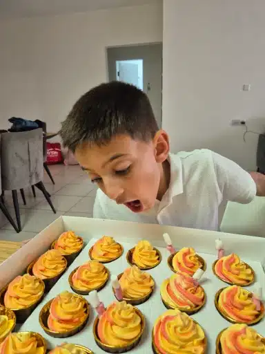 איך מכינים קאפקייקס מדורה לירון רופא