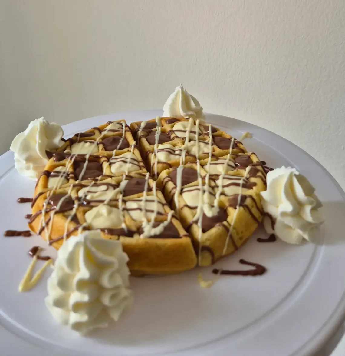 מתכון לוופל בלגי במולטי קייק קל להכנה שוקולד לירון רופא