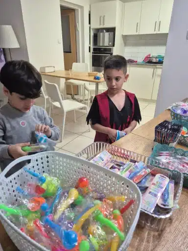 הכנת מתנות ליום הולדת לירון רופא