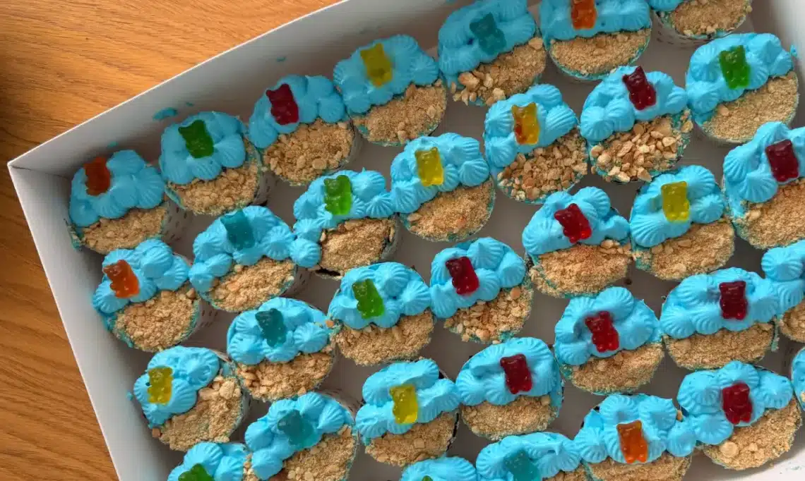 איך מכינים קאפקייקס ים ליום הולדת קיץ לירון רופא