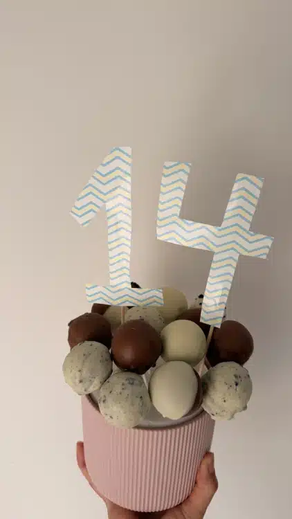 כדורי שוקולד מצופים על מקל לירון רופא